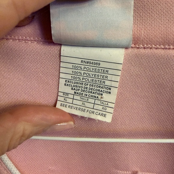 Boston Red Sox Pink Button-Up Jersey – Women’s XL – MLB Genuine Merchandise - Picture 3 of 5